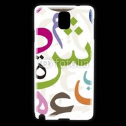 Coque Samsung Galaxy Note 3 Lettres Arabe