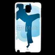 Coque Samsung Galaxy Note 3 Karaté féminin