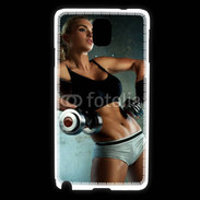 Coque Samsung Galaxy Note 3 Musculation féminine