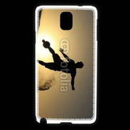 Coque Samsung Galaxy Note 3 beach soccer couché du soleil