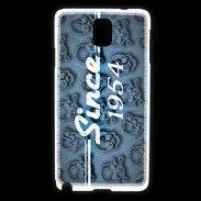 Coque Samsung Galaxy Note 3 Since crane bleu 1954