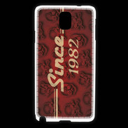 Coque Samsung Galaxy Note 3 Since crane rouge 1982