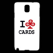 Coque Samsung Galaxy Note 3 I love Cards Club