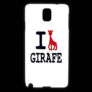 Coque Samsung Galaxy Note 3 I love Girafe