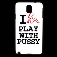 Coque Samsung Galaxy Note 3 I love Play Pussy