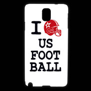 Coque Samsung Galaxy Note 3 I love US Football