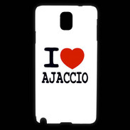 Coque Samsung Galaxy Note 3 I love Ajaccio