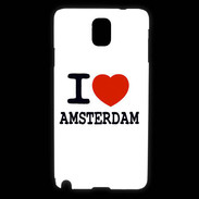 Coque Samsung Galaxy Note 3 I love Amsterdam