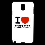 Coque Samsung Galaxy Note 3 I love Australia