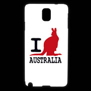 Coque Samsung Galaxy Note 3 I love Australia 2