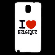 Coque Samsung Galaxy Note 3 I love Belgique