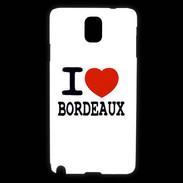 Coque Samsung Galaxy Note 3 I love Bordeaux