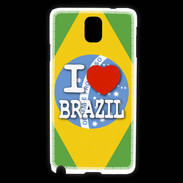 Coque Samsung Galaxy Note 3 I love Brazil 3