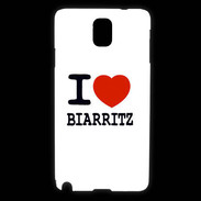 Coque Samsung Galaxy Note 3 I love Biarritz