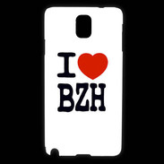 Coque Samsung Galaxy Note 3 I love BZH
