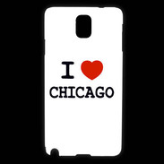 Coque Samsung Galaxy Note 3 I love Chicago