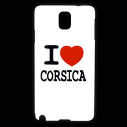 Coque Samsung Galaxy Note 3 I love Corsica