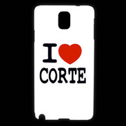 Coque Samsung Galaxy Note 3 I love Corte
