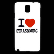 Coque Samsung Galaxy Note 3 I love Strasbourg