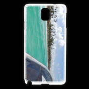 Coque Samsung Galaxy Note 3 Bord de plage en bateau