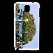 Coque Samsung Galaxy Note 3 DP Barge en bord de plage