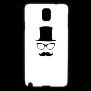 Coque Samsung Galaxy Note 3 chapeau moustache