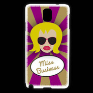 Coque Samsung Galaxy Note 3 Miss business Blonde