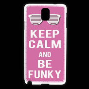 Coque Samsung Galaxy Note 3 Keep Calm Funky Rose