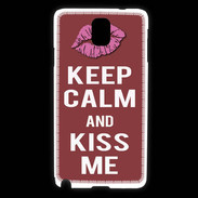 Coque Samsung Galaxy Note 3 Keep calm Girl Brique