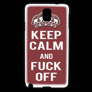 Coque Samsung Galaxy Note 3 Keep Calm Fuck Off Brique