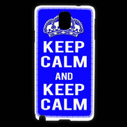 Coque Samsung Galaxy Note 3 Keep Calm Bleu