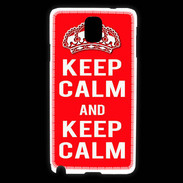 Coque Samsung Galaxy Note 3 Keep Calm Rouge