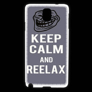 Coque Samsung Galaxy Note 3 Keep Calm Reelax Gris