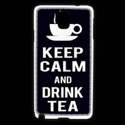 Coque Samsung Galaxy Note 3 Keep Calm Drink Tea Noir