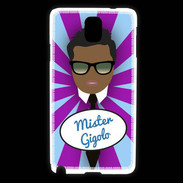 Coque Samsung Galaxy Note 3 Mister Gigolo Black