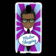Coque Samsung Galaxy Note 3 Mister Shopping Black