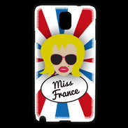 Coque Samsung Galaxy Note 3 Miss France Blonde