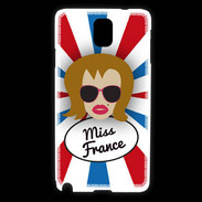 Coque Samsung Galaxy Note 3 Miss France Rousse