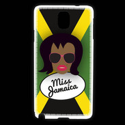 Coque Samsung Galaxy Note 3 Miss Jamaica Black