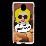 Coque Samsung Galaxy Note 3 Miss Martinique Blonde