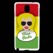 Coque Samsung Galaxy Note 3 Miss Rasta Blonde