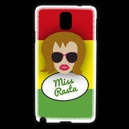 Coque Samsung Galaxy Note 3 Miss Rasta Rousse