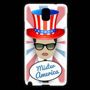 Coque Samsung Galaxy Note 3 Mister América Brun