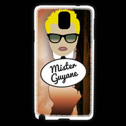 Coque Samsung Galaxy Note 3 Mister Guyane Blond