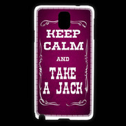 Coque Samsung Galaxy Note 3 Keep Calm and Take Jack Rose