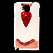 Coque Samsung Galaxy Note 3 Plaisir et fraise PR20