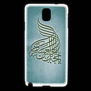 Coque Samsung Galaxy Note 3 Islam A Turquoise