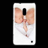 Coque Nokia Lumia 620 Duo de bébés qui dorment 2