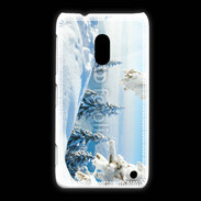 Coque Nokia Lumia 620 Paysage hiver 