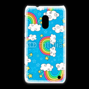 Coque Nokia Lumia 620 Ciel Rainbow